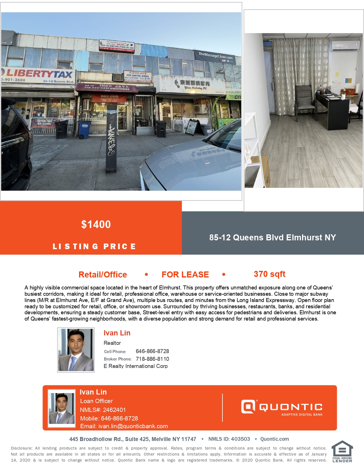 85-12 Queens Blvd Elmhurst NY